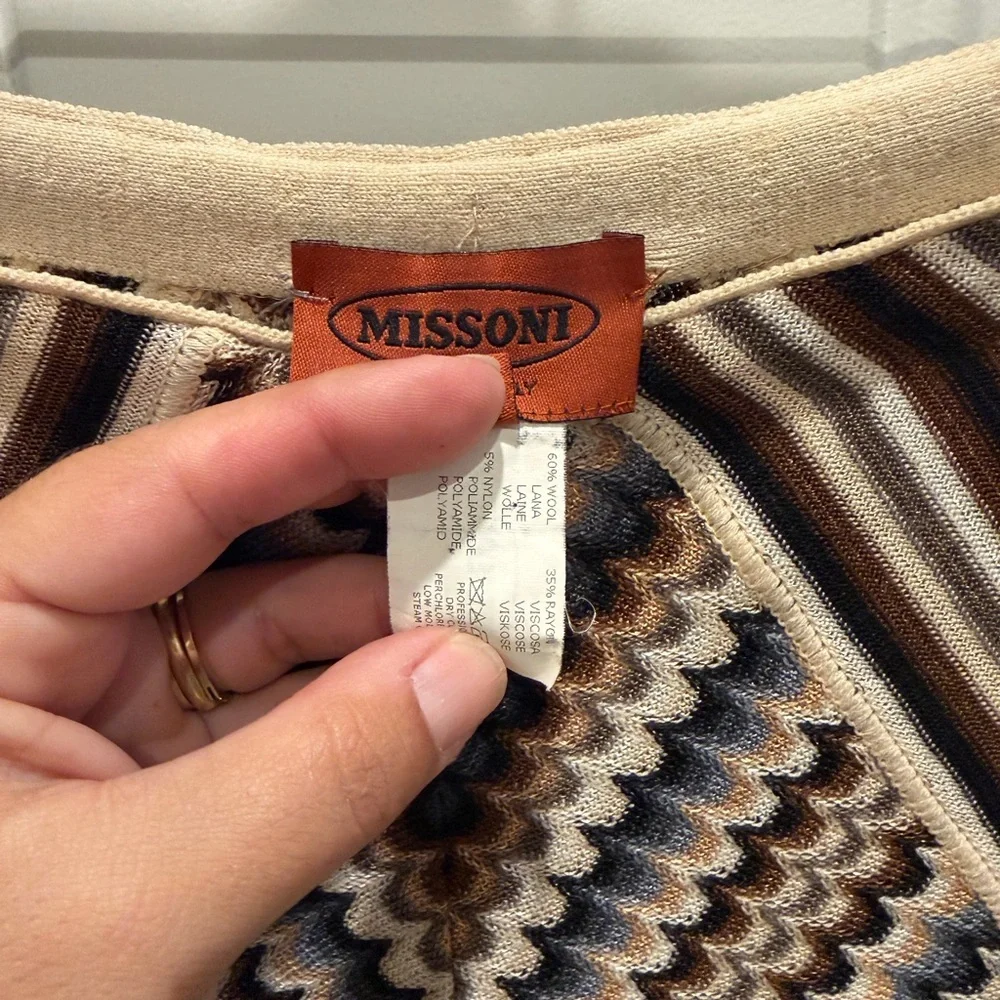 Missoni zigzag wide-leg pants
Size 42 - Picture 4 of 5